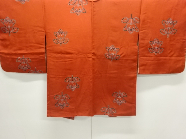 JAPANESE HAORI / UNUSED / CAMELLIA